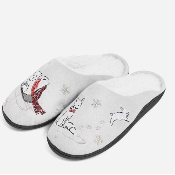 Vera Bradley Beary Merry Slippers